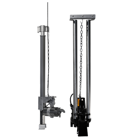 AUTOMATIC CLEANING SYSTEM FOR WASTEWATER LIFTING STATION