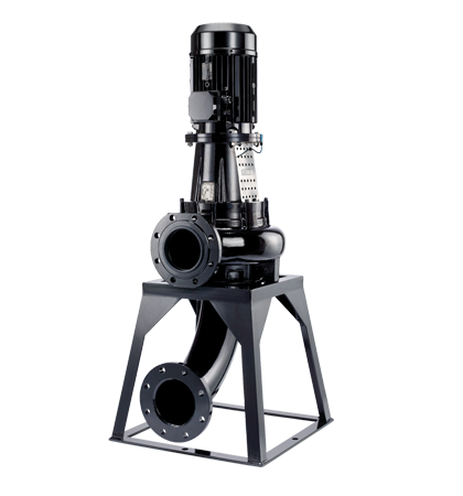 Direct-connected dry sewage pump