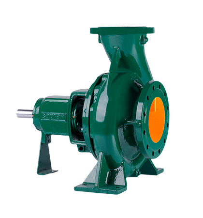 Horizontal single stage end suction pump