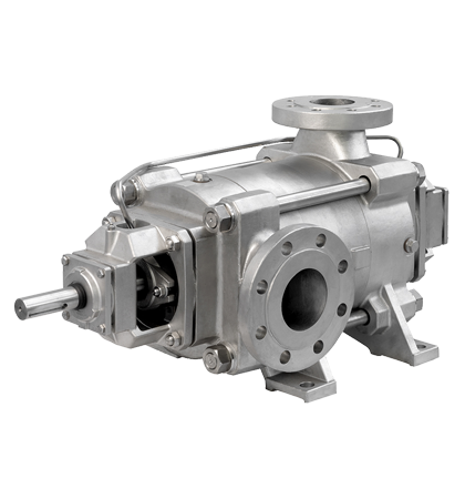 Horizontal multistage centrifugal pump